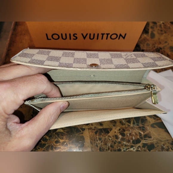 Louis Vuitton damier azure long wallet - Picture 8 of 8